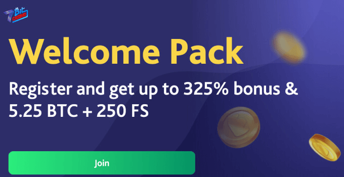 7Bit Casino welcome pack bonus